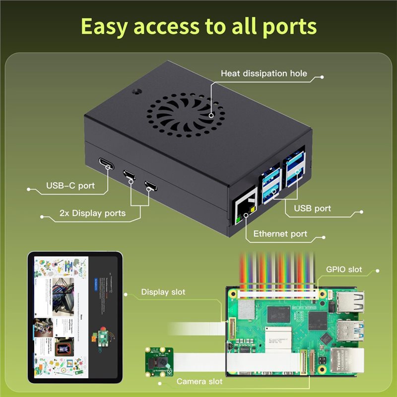 T23C：Raspberry Pi 5用、8GB RAM、8 - Raspberry Pi 5 8Gb Kit のレビューと価格
