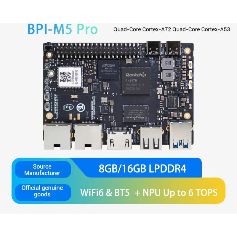 【ホットセール】BPI-M5 Pro Amlogic S90 - Banana Pi Bpi-M5 のレビューと価格